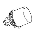 Button - 140139097020 Knob index inox [Electrolux Aeg]